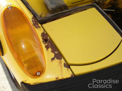 Yellow 1975 Porsche 914