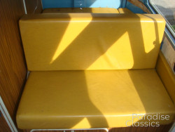 Tan 1970 Volkswagen Bus