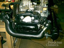 Yellow 1974 Volkswagen Beetle Complete Engine Rebuild